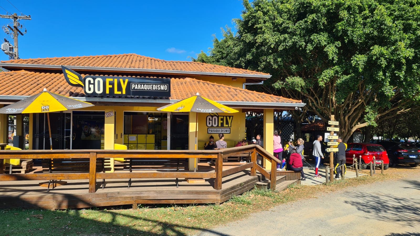 Estrutura Go Fly em Boituva